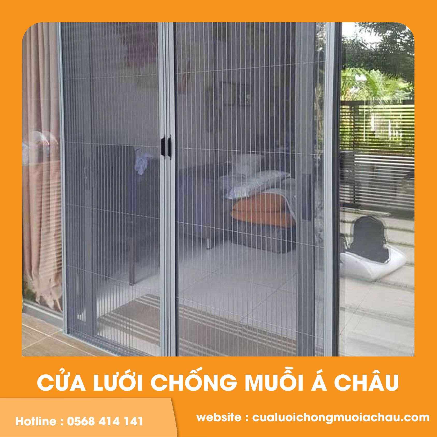 Cửa lưới chống muỗi Á Châu