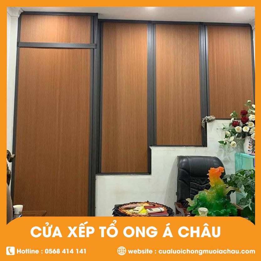 Rèm tổ ong cửa nhôm